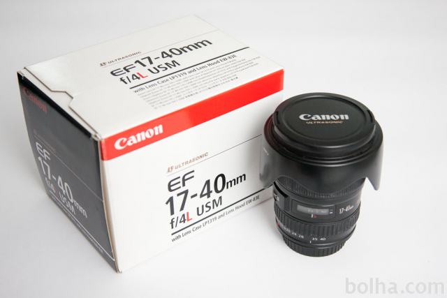 Canon 17-40mm f/4L USM