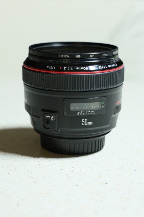 Canon objektiv 50mm F1.2 L USM