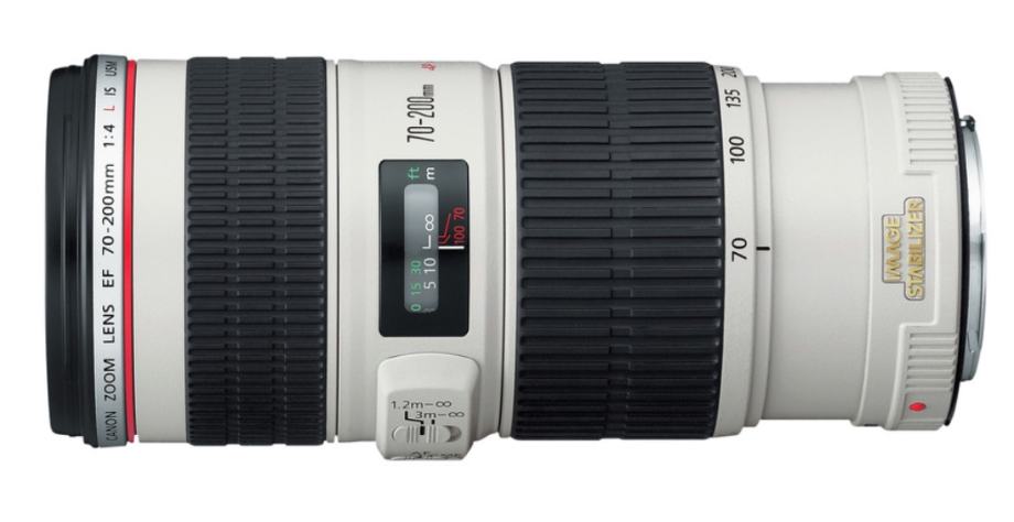 Canon zoom lens EF 70-200mm 1:4L IS USM