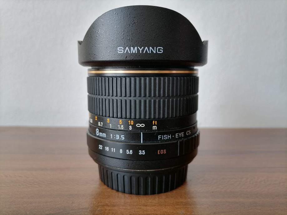 Samyang 8mm F3.5 Aspherical CS Fish-eye CANON