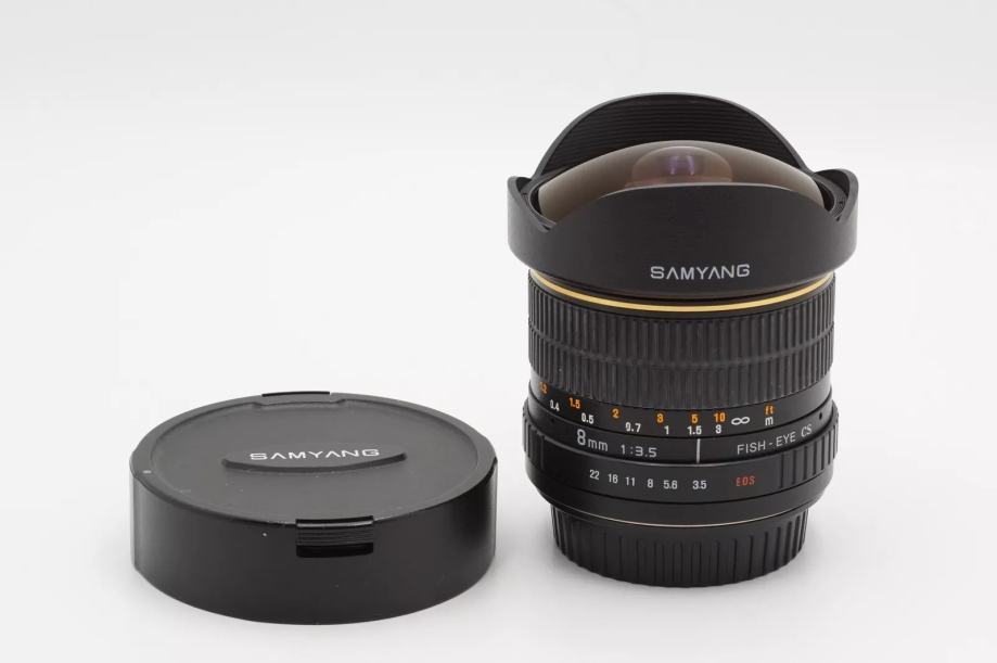 Samyang 8mm f 3.5 UMC Fish-Eye CS