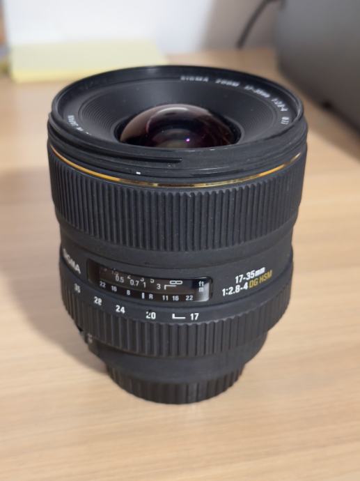 Sigma 17-35mm f/2.8-4 EX DG HSM Canon EF