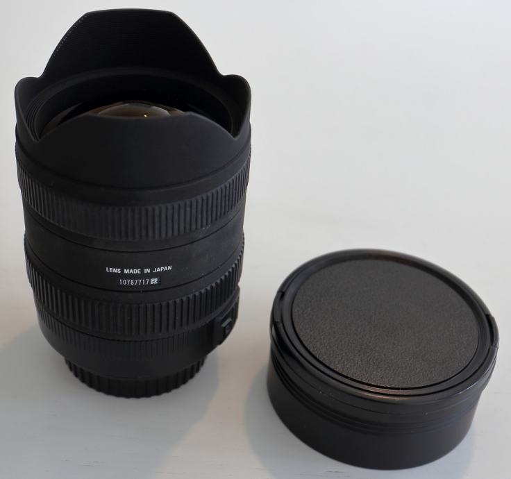 Sigma 8-16mm f4.5-5.6 DC HSM za Cnon EF in EF-S