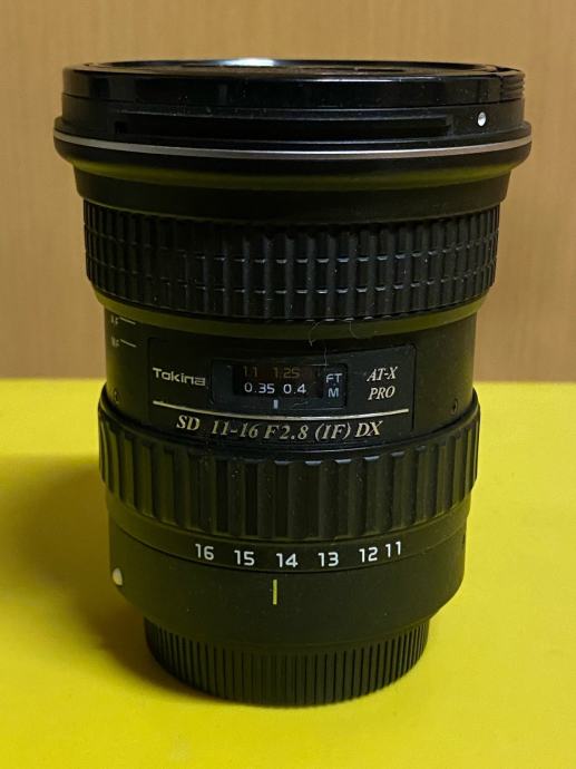 Tokina 11-16 mm F.2.8 za Canon EF