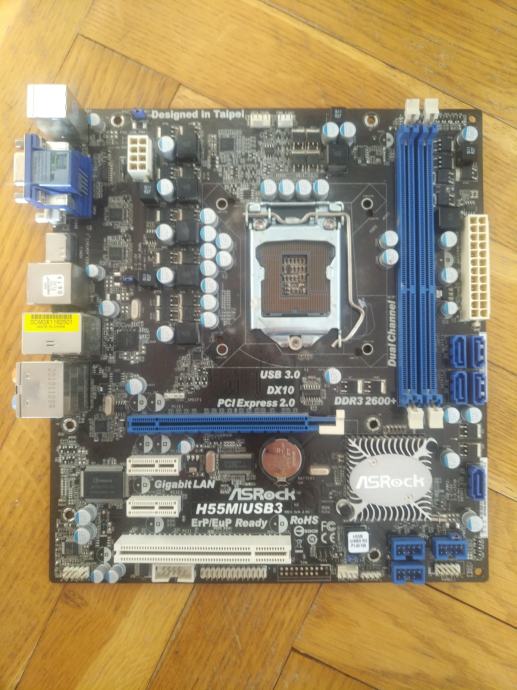 Asrock h55m le зависает