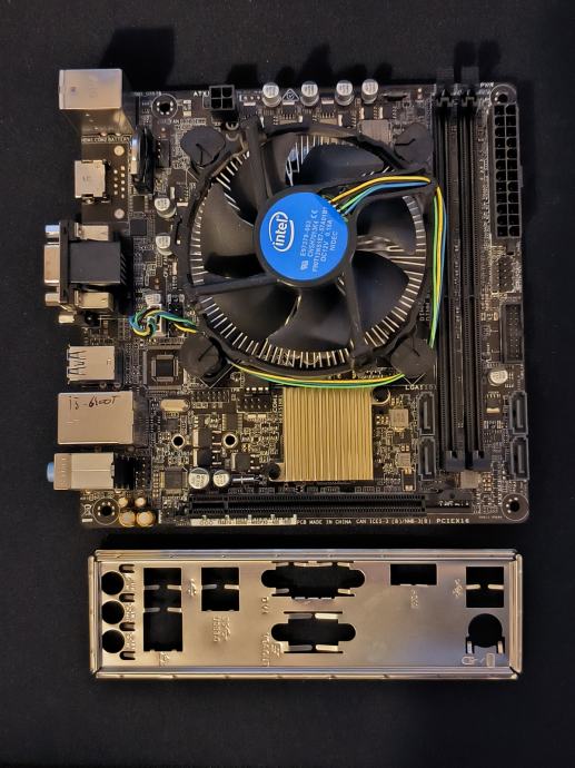 ASUS H110i-Plus + Intel i5 - 6400T, ITX