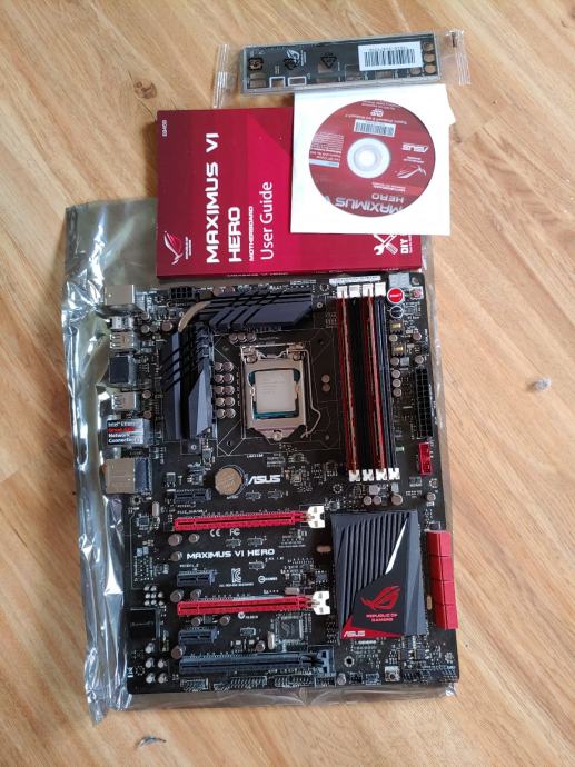 ASUS MAXIMUS VI HERO + i5-4670K + 16GB RAM