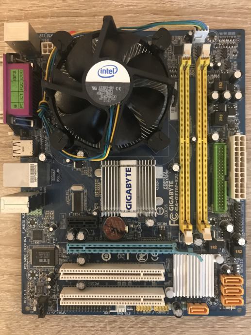 Gigabyte GA-G31M-S2L, Intel® Core™2 Duo E8400 in 2GB RAM