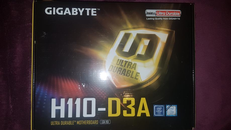 Gigabyte ga h110 d3a не видит 6 карту