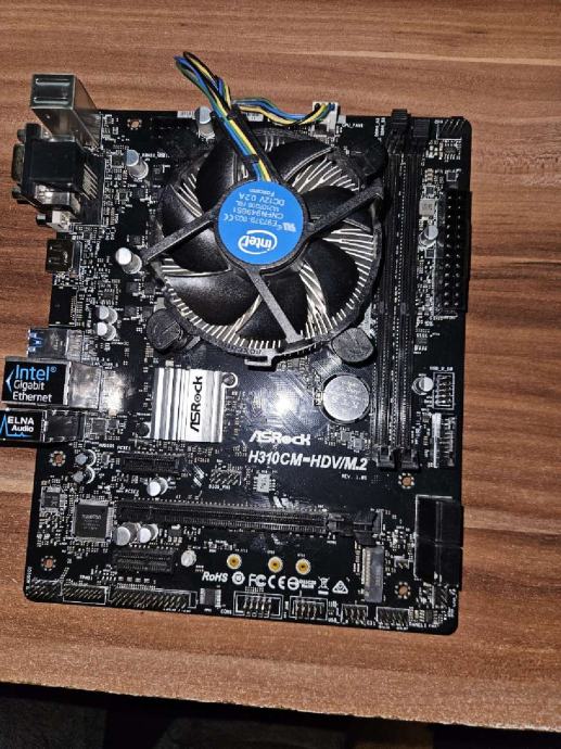 i5 9400f, Matična ASRock H310CM -HDV/M.2 (KOMPLET)