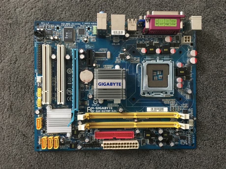 Gigabyte ga g31m s2l какие поддерживает процессоры