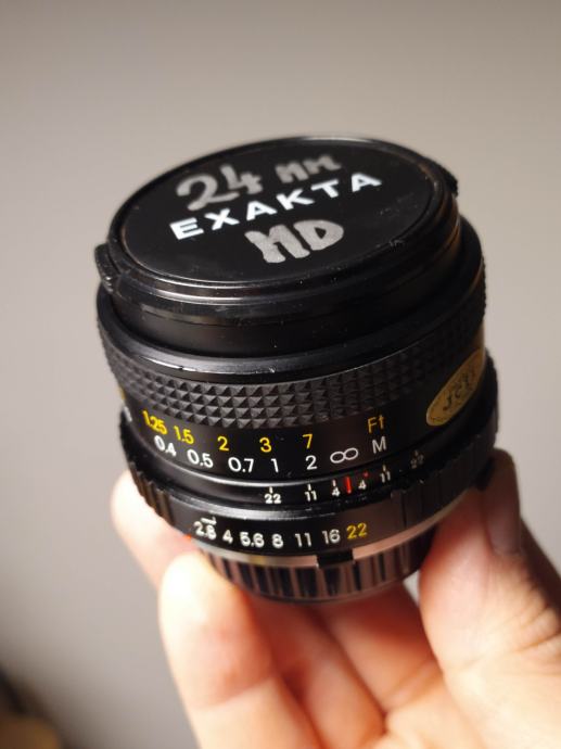 * MD! EXAKTA 24MM F2,8 MC MACRO *, lepo ohranjen, za Minolta MD bajone