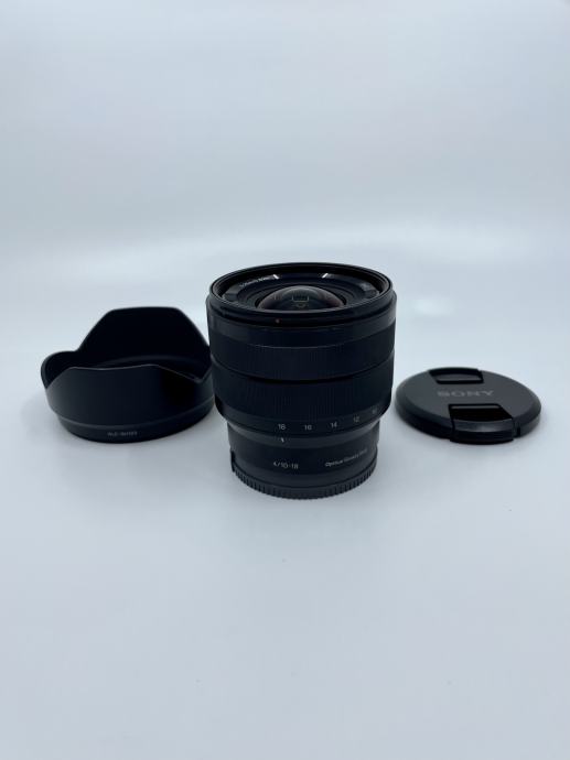 Sony 10-18 F4, E mount