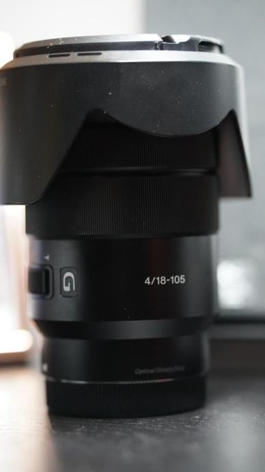 Sony E PZ 18-105mm f/4 G OSS - objektiv