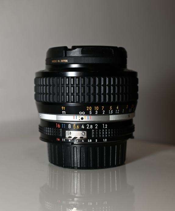 Nikon nikkor 50mm f1,2Ais