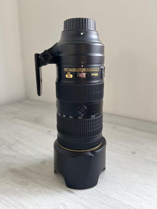 Nikon objektiv NIKKOR AF-S 70-200/2,8E FL ED VR