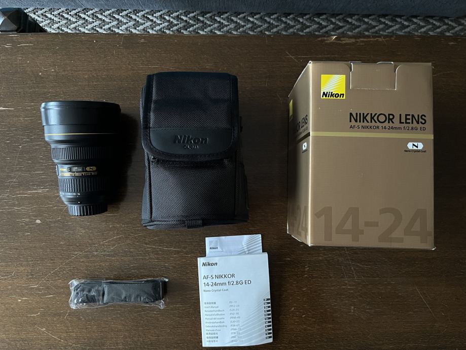 Objektiv Nikon AF-S 14-24mm f/2.8G ED Nano crystal coat