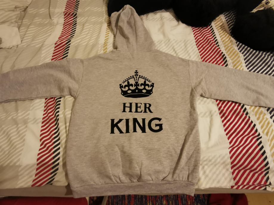 HOODIE - HIS QUEEN, HER KING komplet