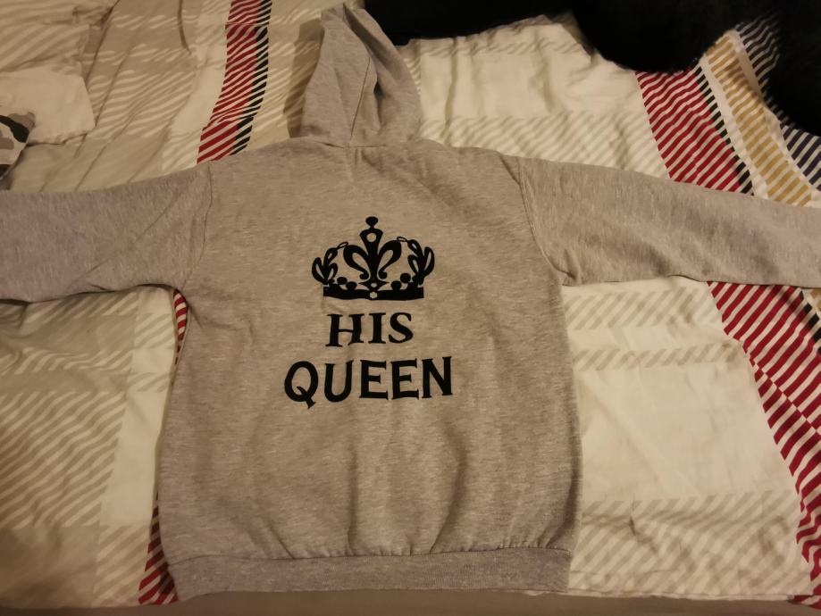 HOODIE - HIS QUEEN, HER KING komplet