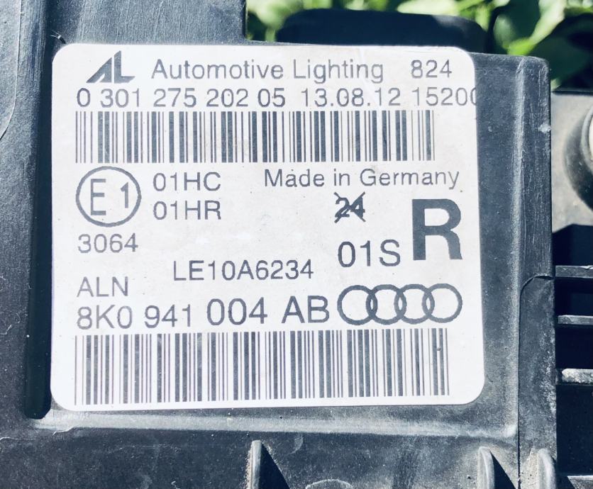 Audi A 4 8K, 2012 Sprednji žarometi