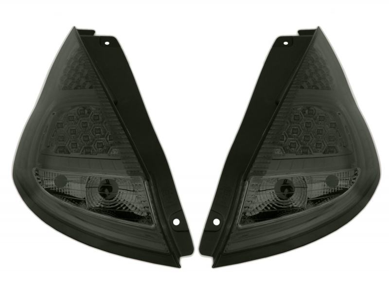 Zadnje LED luči Ford Fiesta MK7 08-13 smoke