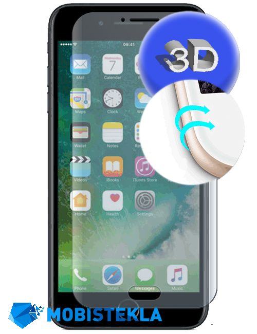 Apple iPhone 6 Plus - zaščitno steklo 3D