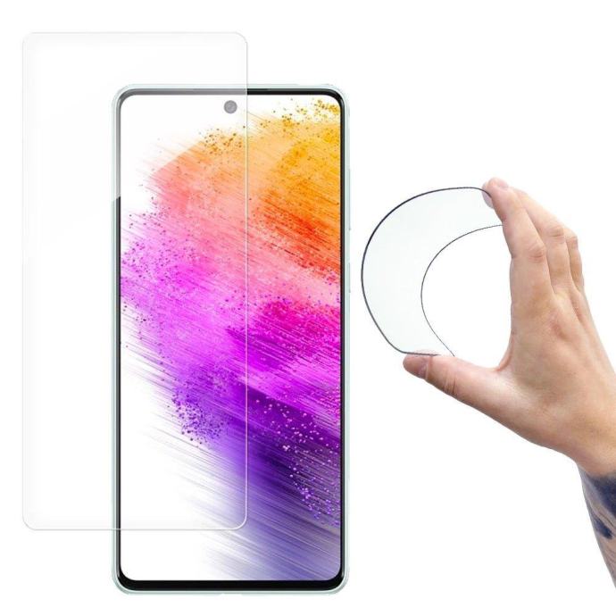 Zaš steklo iz kaljenega stekla Flexi hybrid 9H za Samsung Galaxy A73