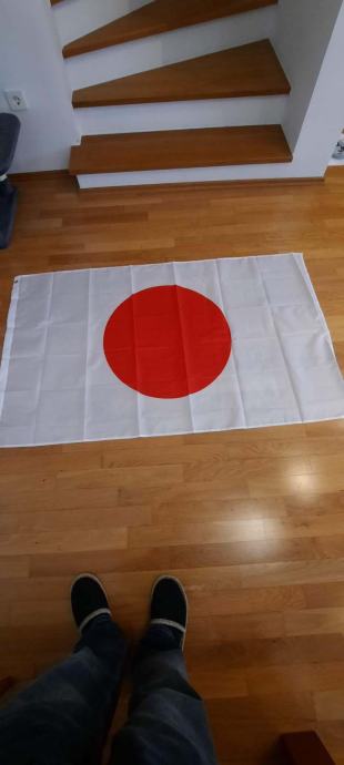 JAPONSKA ZASTAVA 150X90-BOLJŠA KVALITETA,NOVO!