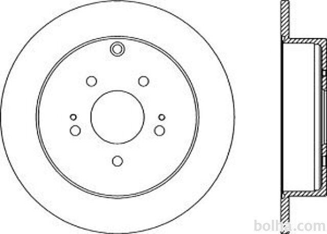 Zadnji zavorni diski S71-1397 - Mitsubishi Grandis 04-11