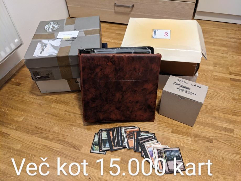 15.000 Magic the Gathering kart + albu