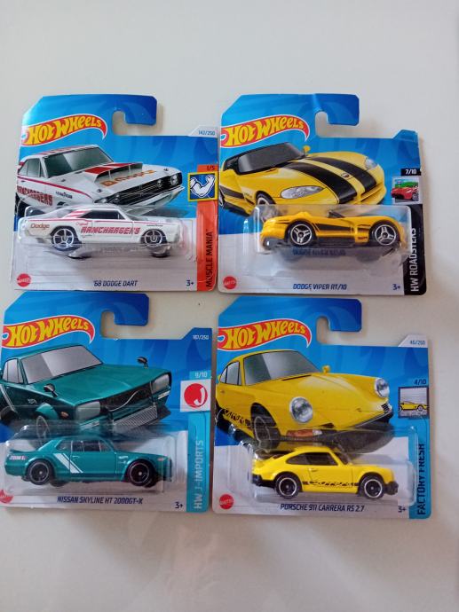 Avtomobilčki Hotwheels in razni