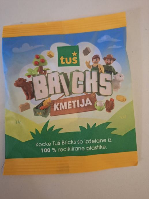 BRICKS Tuš kocke KMETIJA - 38 paketov