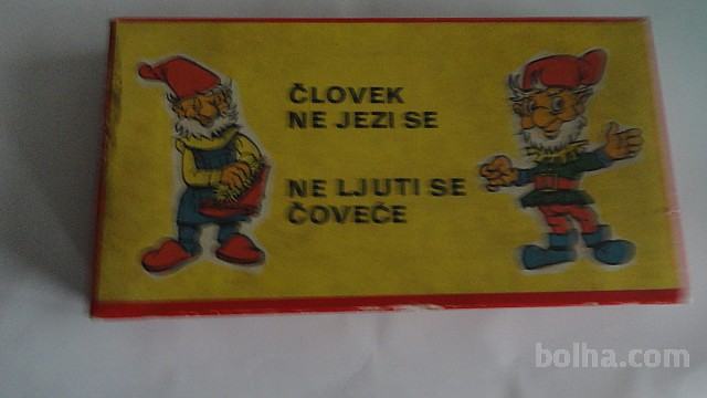 ČLOVEK NE JEZI SE - PALČKI