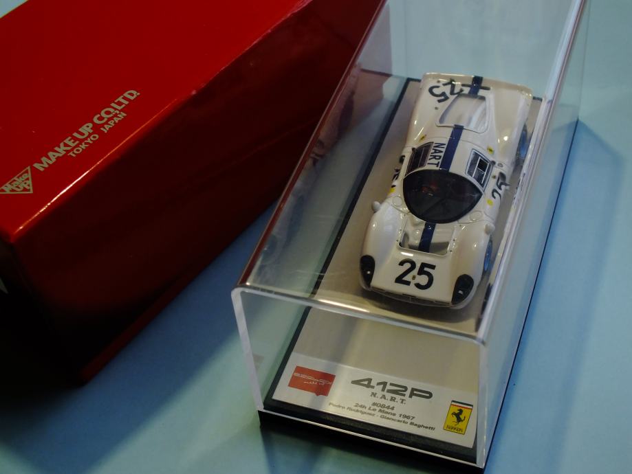 Ferrari 412P NART Le Mans 1967 Make Up 1:43