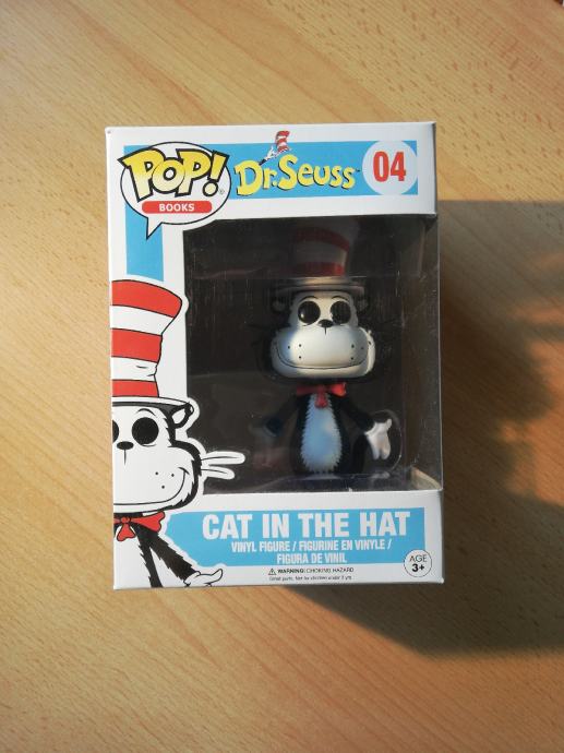 Funko POP Cat In The Hat, Flocked, Dr. Seuss, figura