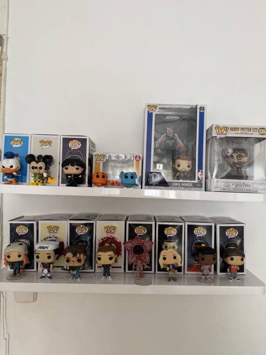 Funko Pop - Demogorgon, Harry Potter, Wednesdayin ostali