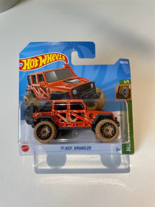 HOT WHEELS- 17 Jeep Wrangler Treasure Hunt