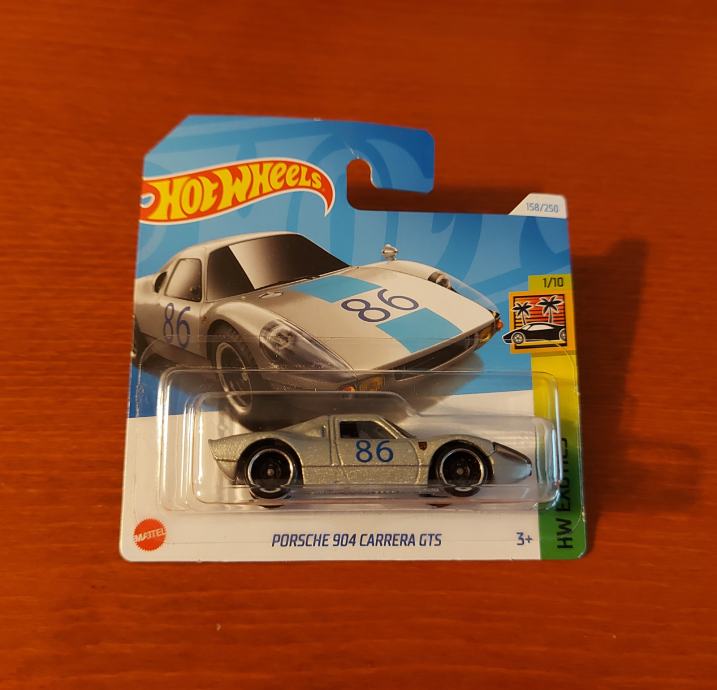 HOT WHEELS PORSCHE 904 CARRERA GTS  AVTOMOBILČEK MODEL