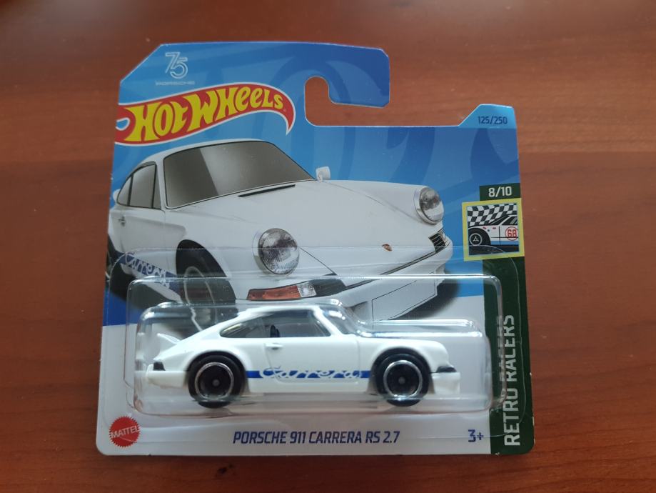 HOT WHEELS PORSCHE 911 CARRERA RS 2.7 AVTOMOBILČEK MODEL