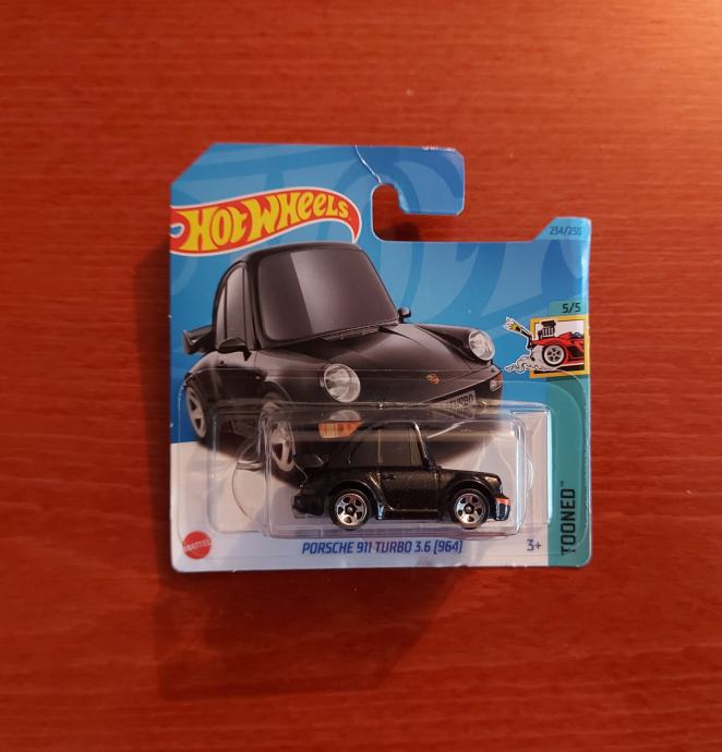 HOT WHEELS PORSCHE 911 TURBO 3.6 (964)  AVTOMOBILČEK MODEL TOONED