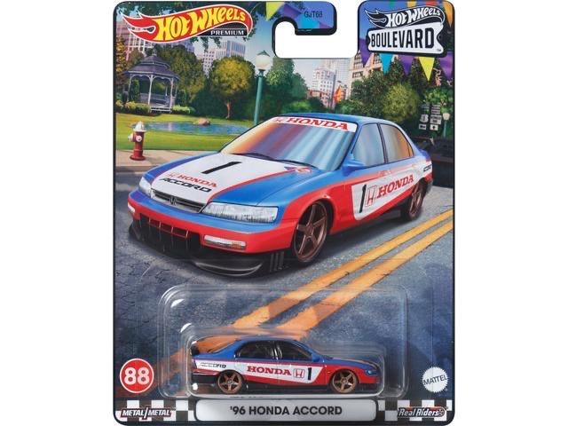 Hot wheels premium honda accord boulevard realriders