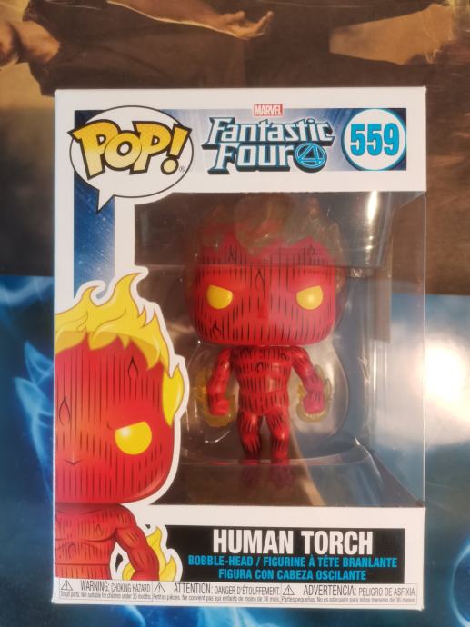 Human Torch Funko POP