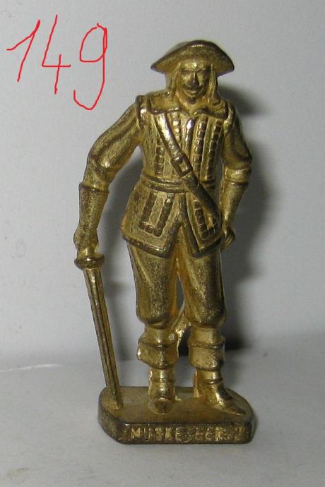 Kinder figure - kovinski vojaki