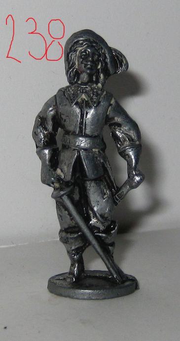 Kinder figure - kovinski vojaki