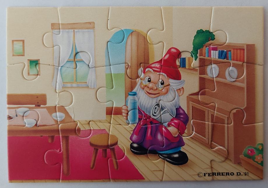 KINDER SURPRISE PUZZLE (1991) + ZAŠČITNA FUTROLA