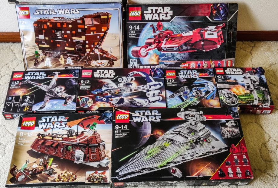KUPIM (ali menjam za) starejše Lego Star Wars sete in figurice