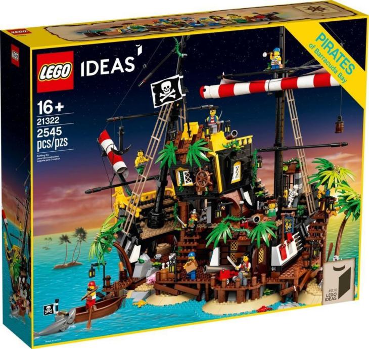 LEGO 21322 Pirati iz Barakudskega zaliva