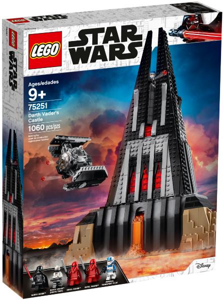 Lego Star Wars 75251 Darth Vader's Castle (rabljeno, kompletno)