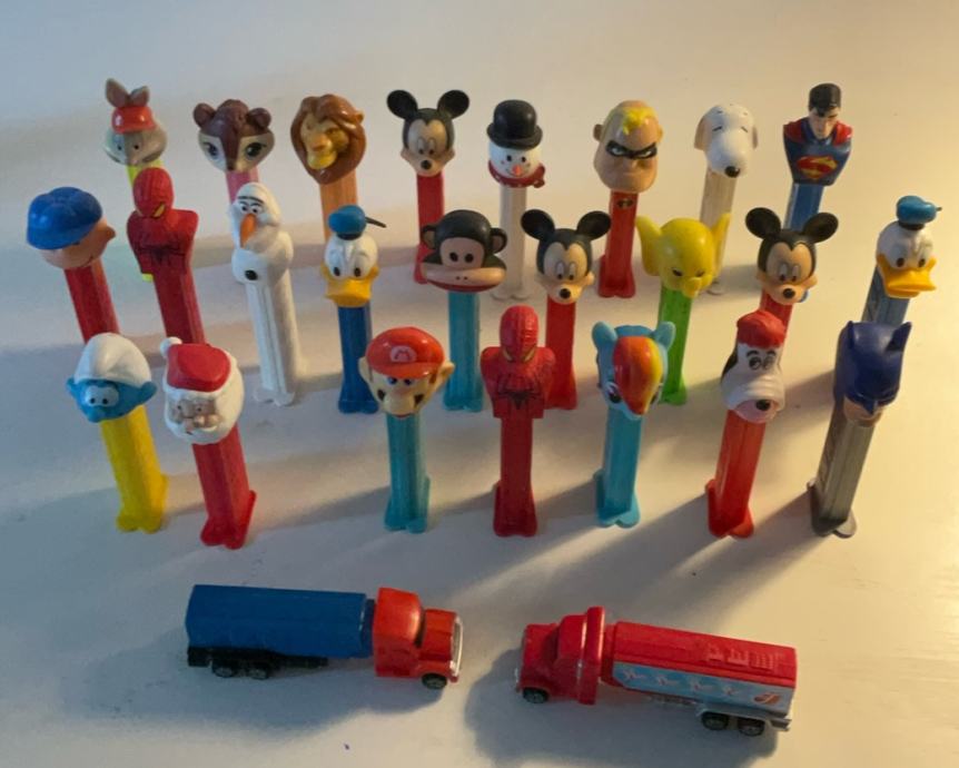 Lot PEZ figuric