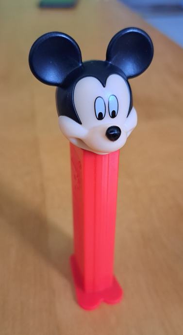 PEZ figura, figurica, Miki Miška, Mickey Mouse, bonbon